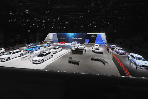 ALLESTIMENTI STAND HYUNDAI MOTORSHOW GINEVRA 17 1